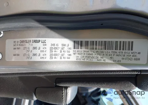 2015 Jeep Cherokee Latitude z USA, uszkodzony, nr VIN 1C4PJMCB2FW501154